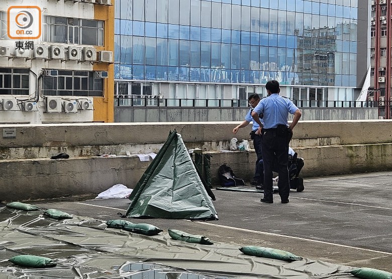 觀塘財困男墮樓 當場氣絕身亡